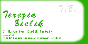 terezia bielik business card